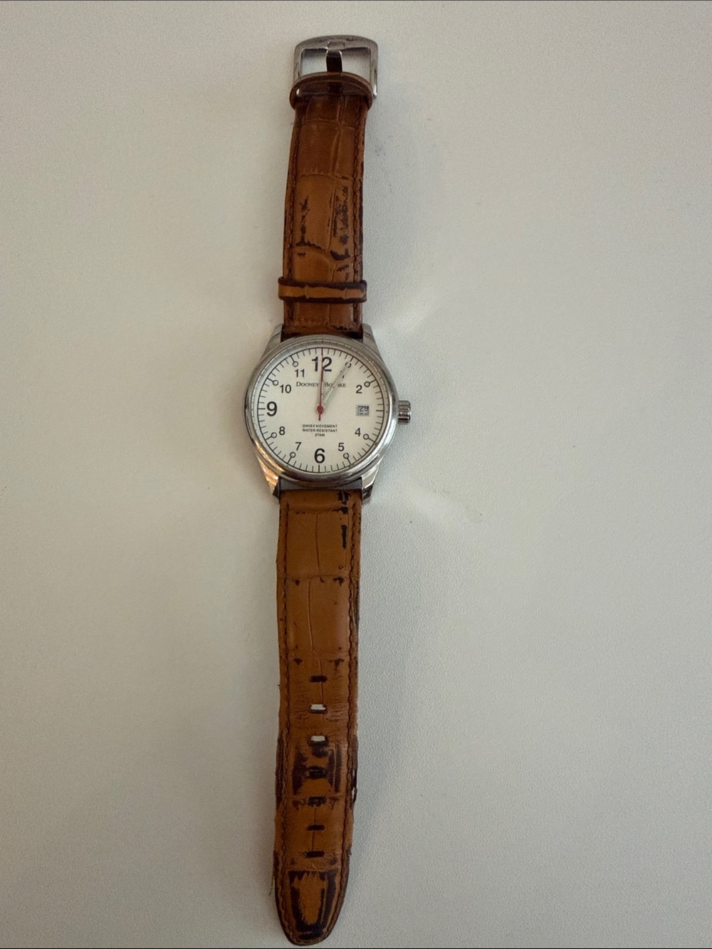 Brown Leather Strap Women’s Watch